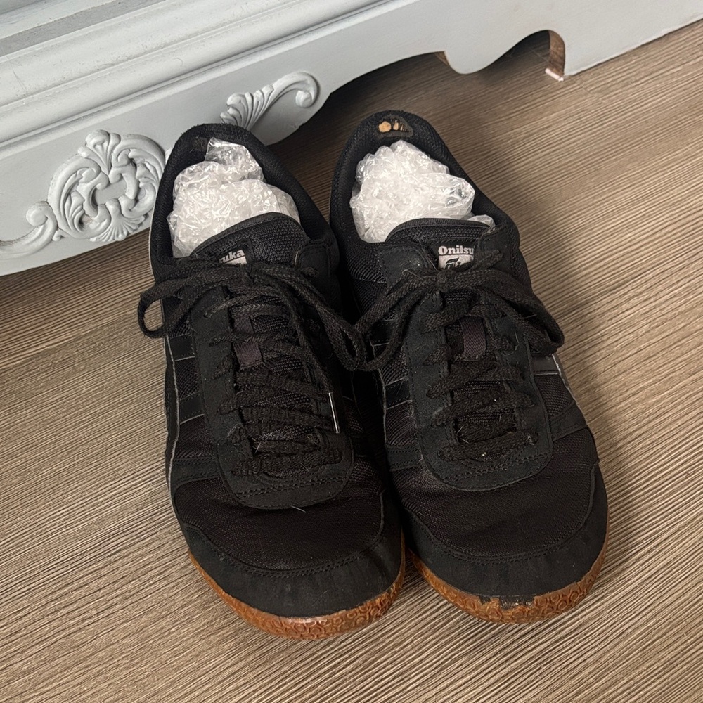 Onitsuka Tiger by Asics Men's Black and Brown Sneakers